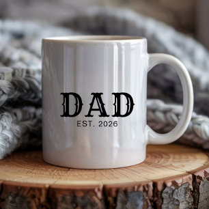 Papa Opgericht Nieuw Cadeau Voor Papa Koffiemok