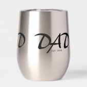 Papa Opgericht Nieuwe Papa Cadeau (Achterkant)