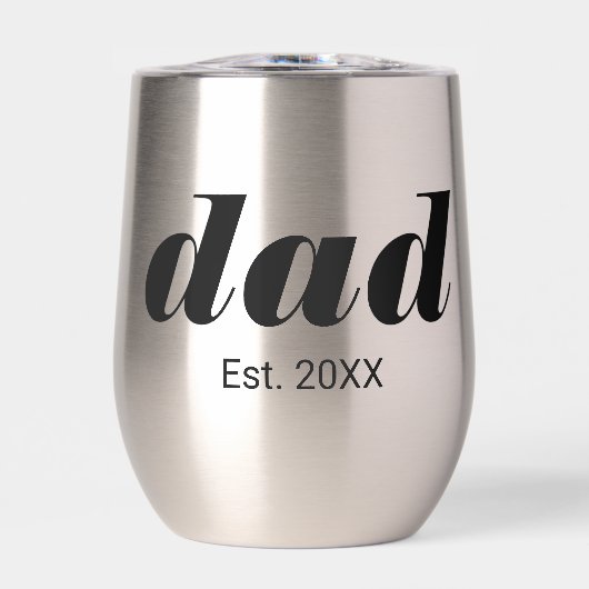 Papa Opgericht Nieuwe Papa Cadeau (Voorkant)