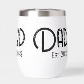 Papa Opgericht Nieuwe Papa Cadeau (Achterkant)