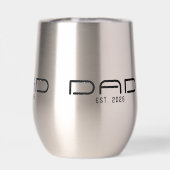 Papa Opgericht Nieuwe Papa Cadeau (Achterkant)