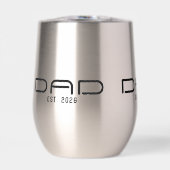 Papa Opgericht Nieuwe Papa Cadeau (Voorkant)