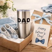 Papa Opgericht Nieuwe Papa Cadeau Geïsoleerde Drinkbeker