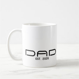 Papa Opgericht Nieuwe Papa Cadeau  Koffiemok
