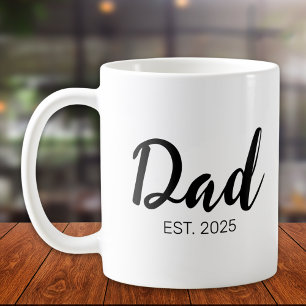 Papa Opgericht Nieuwe Papa Cadeau Koffiemok