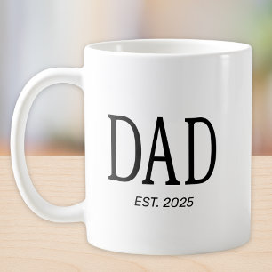 Papa Opgericht Nieuwe Papa Cadeau Koffiemok