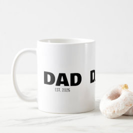 Papa Opgericht Nieuwe Papa Cadeau Koffiemok