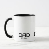 Papa Opgericht Nieuwe Papa Cadeau Mok (Links)