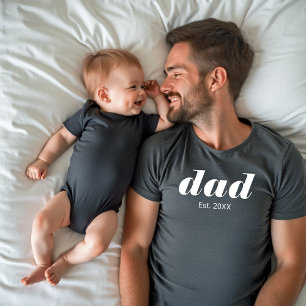 Papa Opgericht Nieuwe Papa Cadeau T-shirt