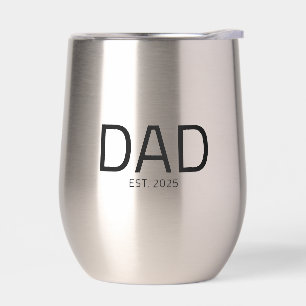 Papa Opgericht Nieuwe Papa Cadeau Thermische Wijn