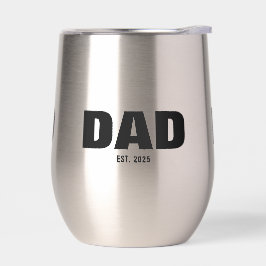 Papa Opgericht Nieuwe Papa Cadeau Thermische Wijn