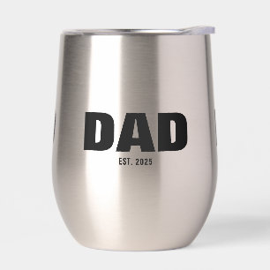 Papa Opgericht Nieuwe Papa Cadeau Thermische Wijn