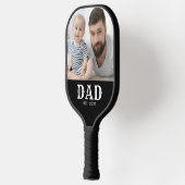 Papa Opgericht Pret Typography Foto Pickleball Paddle (Links)