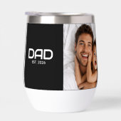 Papa Opgericht Script Zwart 2 Foto (Rechts)