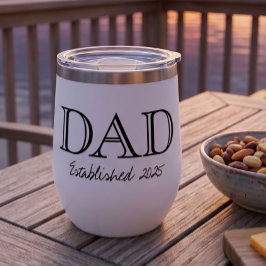 Papa Opgericht Vet Zwart Wit