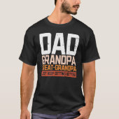 Papa Oppa Grote Opa Husband Papa Oppapa T-shirt (Voorkant)