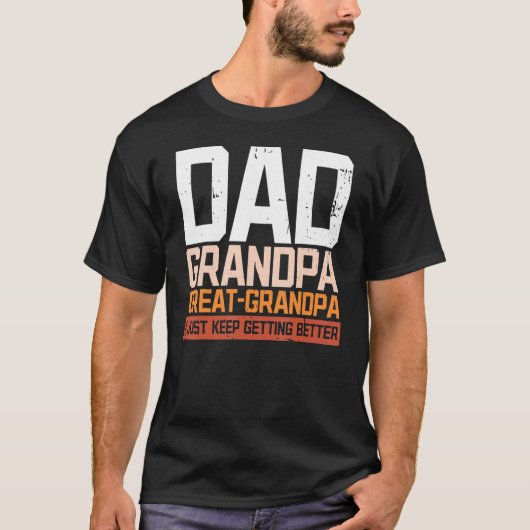 Papa Oppa Grote Opa Husband Papa Oppapa T-shirt (Voorkant)