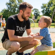 Papa Opricht Vet Witte Tekst Zwart