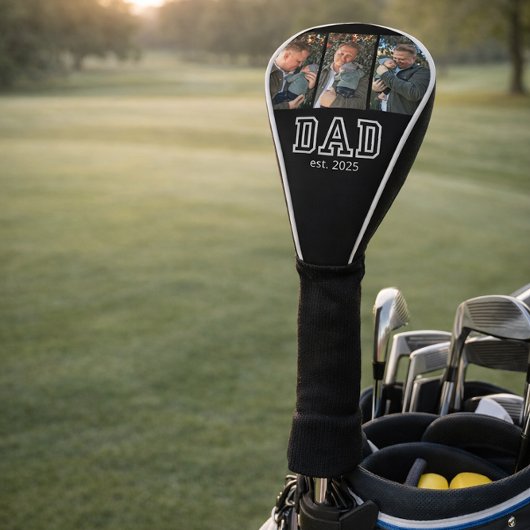 Papa Oprichting Jaar 3 Foto Golfheadcover