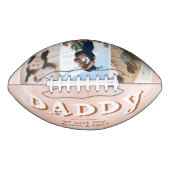 Papa Oranje Waterverf 3 Foto Collage Keepslag American Football (Voorkant)