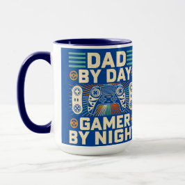 Papa overdag, gamer 's nachts mok