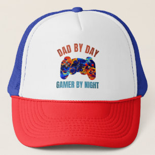 PAPA OVERDAG GAMER 'S NACHTS TRUCKER PET