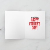 Papa, pa, pap...DAD!!! Kaart (Binnen)