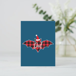 Papa Pajama Red Pset Buffalo Briefkaart