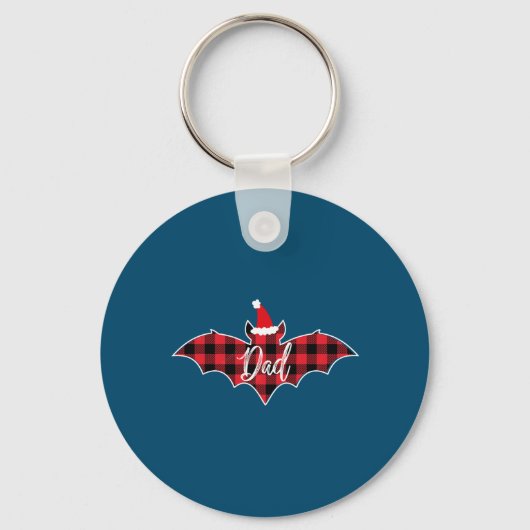 Papa Pajama Red Pset Buffalo Sleutelhanger (Voorkant)