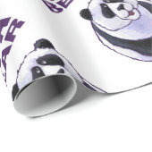 Papa Panda Beer Cadeaupapier (Rol Hoek)