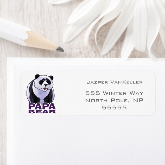 Papa Panda Beer Etiket (Insitu)