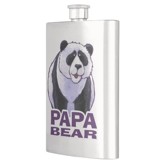 Papa Panda Beer Heupfles (Links)