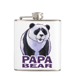 Papa Panda Beer Heupfles
