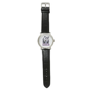 Papa Panda Beer Horloge