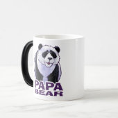Papa Panda Beer Magische Mok (Voorkant links)