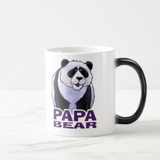 Papa Panda Beer Magische Mok (Rechts)