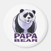 Papa Panda Beer Magneet (Voorkant)