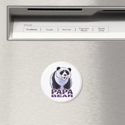 Papa Panda Beer Magneet (Insitu (Vaatwasser))