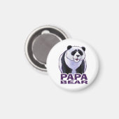Papa Panda Beer Magneet (Voorkant / Achterkant)