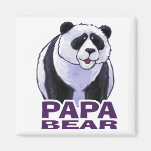Papa Panda Beer Magneet