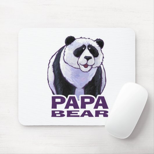 Papa Panda Beer Muismat (Met muis)