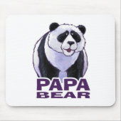 Papa Panda Beer Muismat (Voorkant)