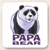 Papa Panda Beer Onderzetter (Voorkant)