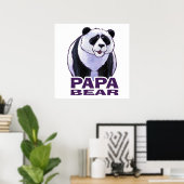 Papa Panda Beer Poster (Thuiskantoor)