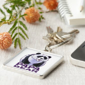 Papa Panda Beer Sleutelhanger (Zijkant)