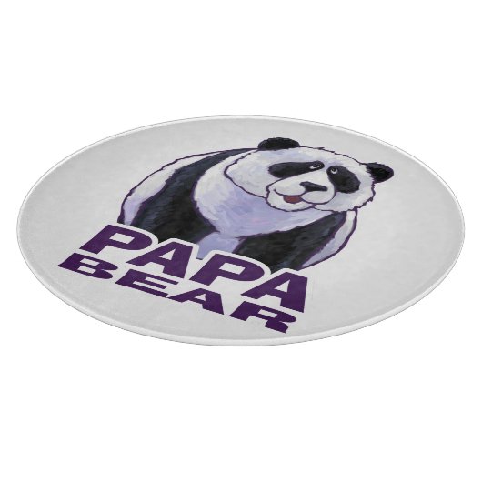Papa Panda Beer Snijplank (Hoek)