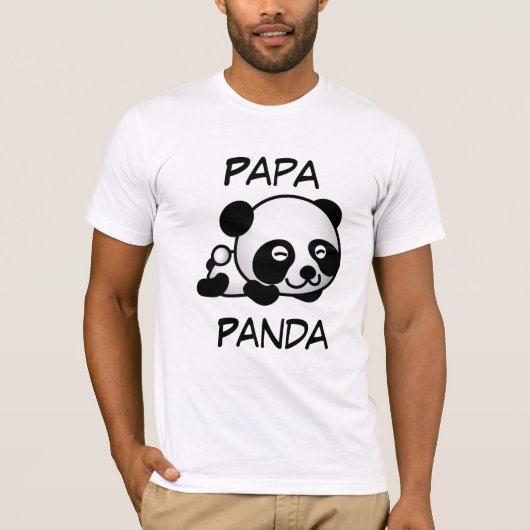Papa Panda T-shirt (Voorkant)