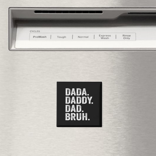 Papa Pap Bruh Vaders Dag Grappig Vader Pa Magneet (Insitu (Vaatwasser))