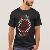 Papa Pap Eerste Kerstmis Sinterklaas 1e Kerstmis P T-shirt (Voorkant)