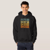 Papa papa Bruh 4 Hoodie (Voorkant volledig)